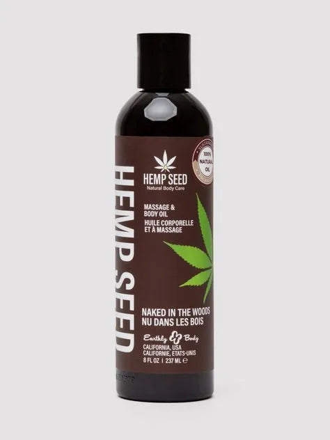 Earthly Body Naked in the Woods Massage Oil 8.0 fl.oz