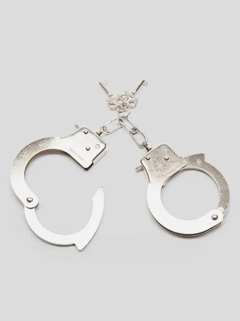 Bondage Boutique Silver Handcuffs