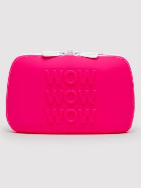 Happy Rabbit WOW Small Silicone Zipper Storage Case