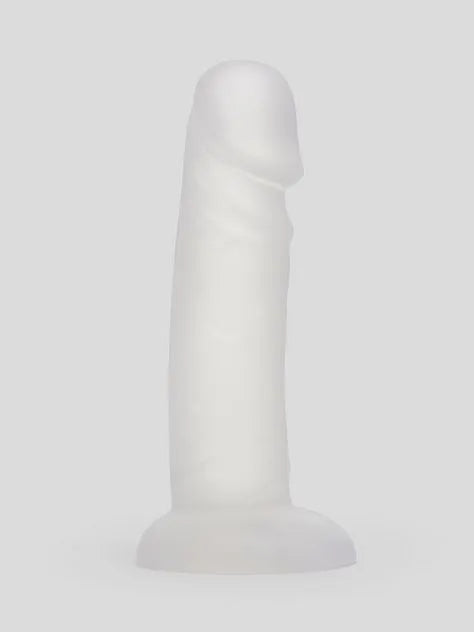 BASICS Clear Suction Cup Dildo 6 Inch