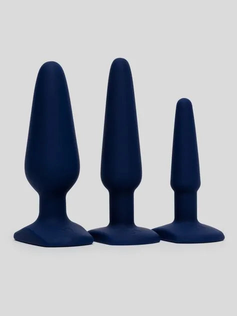 Lovehoney Booty Bound Anal Training Silicone Butt Plug Set (3 Piece)