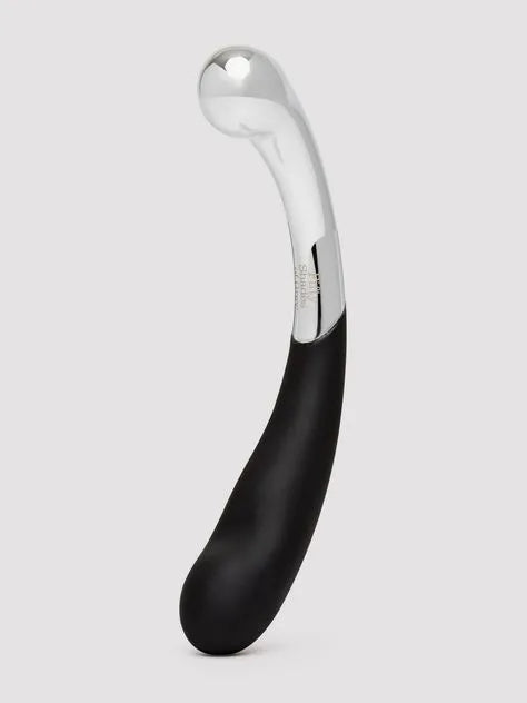 Fifty Shades of Grey Sweet Pressure Dark Steel and Silicone Double-Ended Dildo