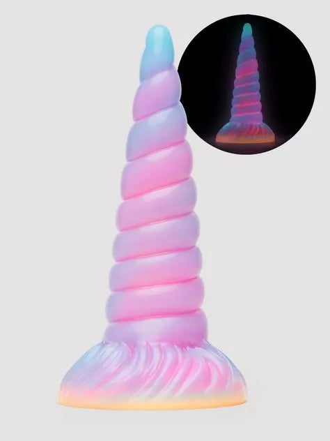 Lovehoney Dream Lover Fantasy Unicorn Glow-in-the-Dark Dildo