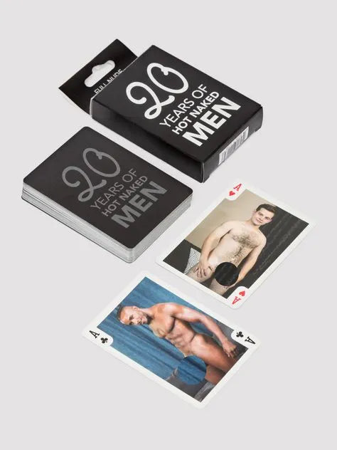 Hot Naked Men Playing Cards (50 Pack)