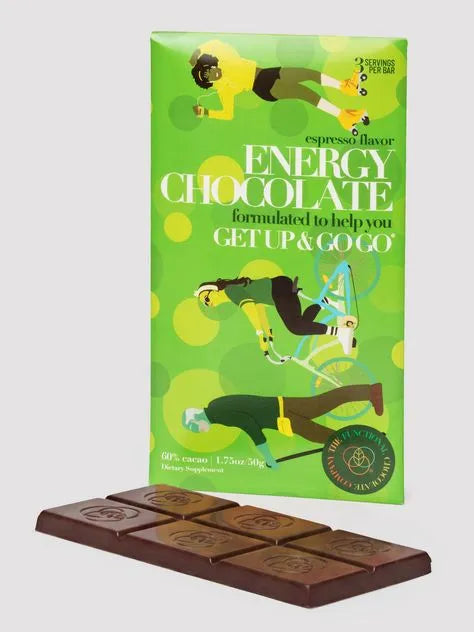 Functional Chocolate Espresso Flavor Energy Bar 1.75 oz