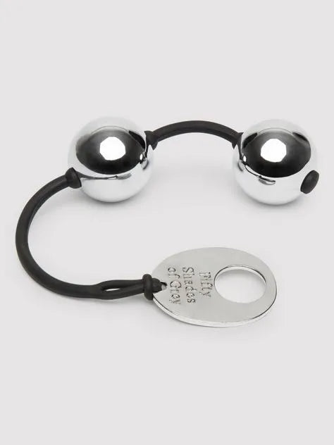Fifty Shades of Grey Inner Goddess Silver Pleasure Balls 7.8oz