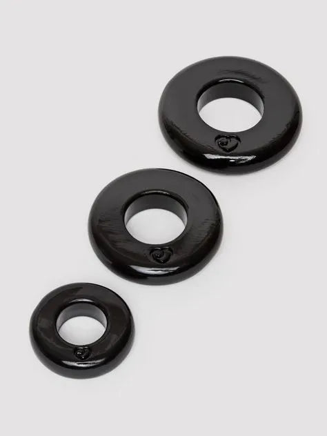Lovehoney Get Hard Triple Stamina Ring Set (3 Pack)