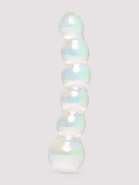 Lovehoney Beaded Sensual Glass Dildo 7 Inch