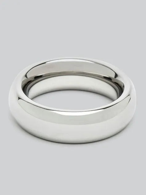 DOMINIX Deluxe 1.75 Inch Stainless Steel Donut Cock Ring
