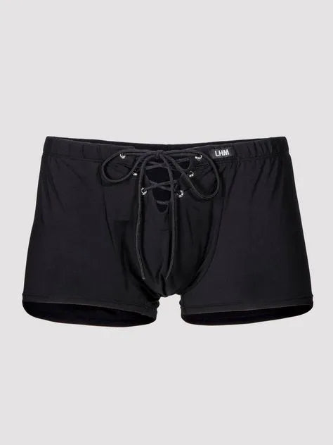 LHM Microfiber Lace Up Boxer Shorts