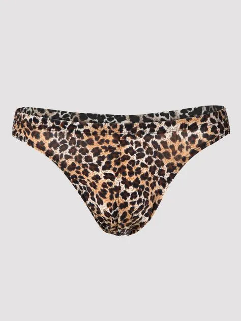 LHM Leopard Print Thong