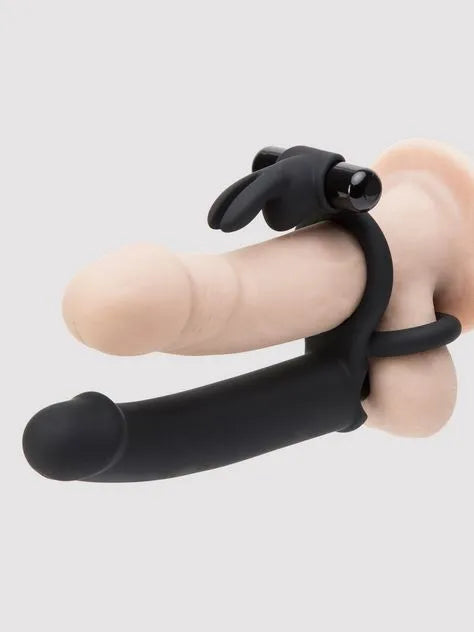 Lovehoney Double Fun Vibrating Rabbit Double Penetration Strap-On