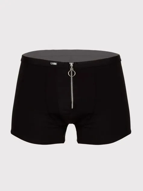 LHM Zipper Front Microfiber Boxer Shorts