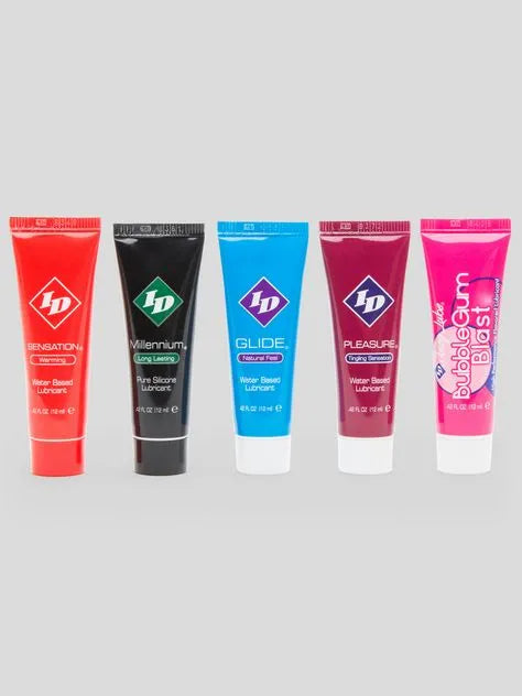 ID Lubricants Assorted Travel Pack (5 x 0.4 fl oz)