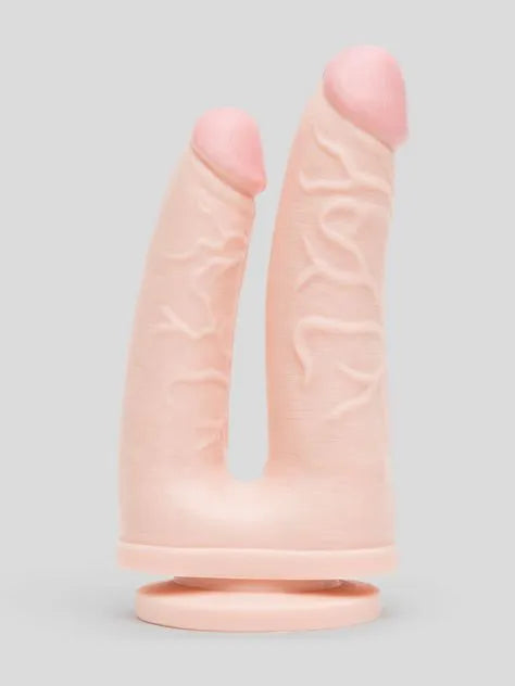 Lifelike Lover Ultra Realistic Double Penetrator Suction Cup Dildo 6 Inch