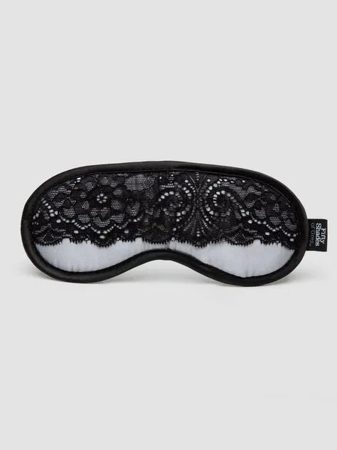 Fifty Shades of Grey Play Nice Satin and Lace Blindfold