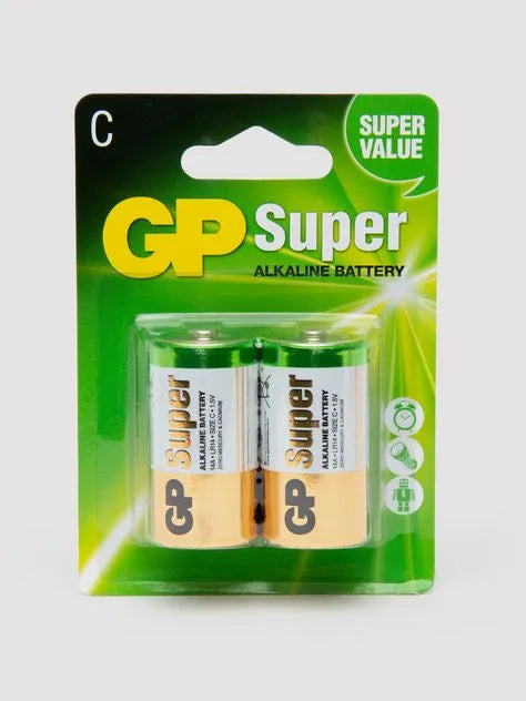 GP C Batteries (2 Count)