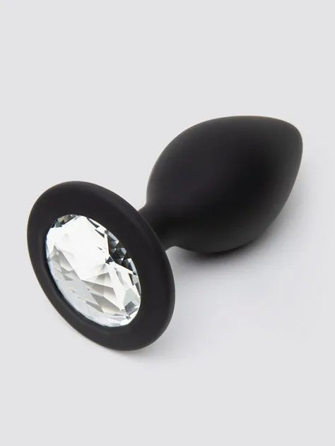 Lovehoney Jewelled Silicone Medium Butt Plug 3.5 Inch