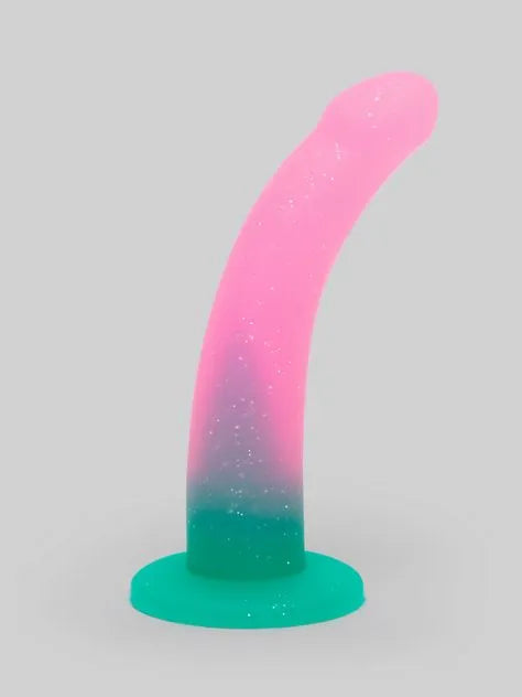 Lovehoney Glitter Silicone Dildo 6 Inch