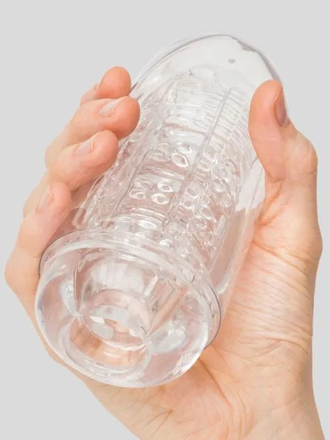 Lovehoney New Sensation Clear Textured Male Masturbator