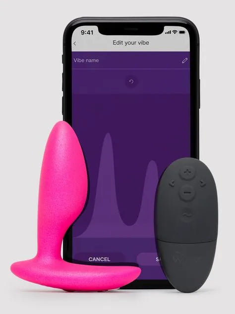 We-Vibe Ditto+ Rechargeable Remote and App Control Vibrating Butt Plug