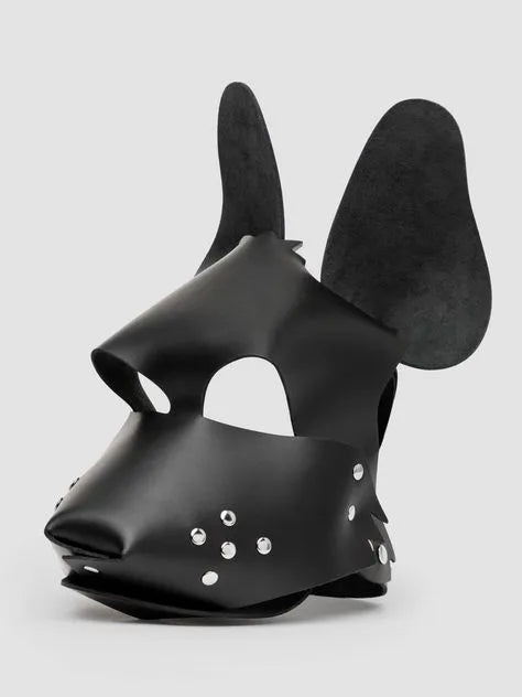 DOMINIX Deluxe Leather Puppy Play Hood