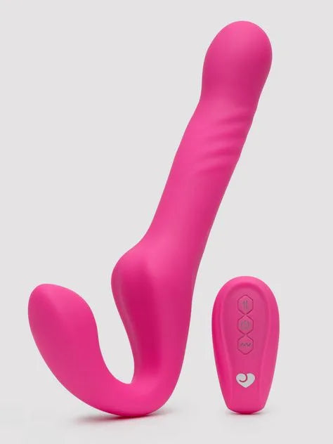 Lovehoney Double Vision Remote Control Thrusting Strapless Strap-on