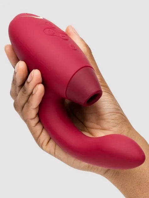 Womanizer Red Duo Rechargeable G-Spot and Clitoral Stimulator