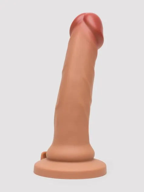 Lifelike Lover Luxe Realistic Silicone Dildo 7 Inch - Flesh Tan