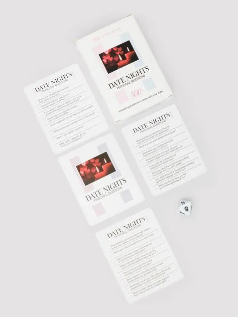 Couples Date Night Personal Questions Cards (69 Cards)