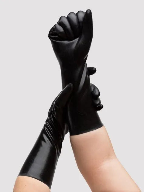 BUTTR Safe Love Gauntlets Latex Fisting Gloves