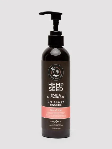 Earthly Body Hemp Seed Bath & Shower Gel Isle of You 8 fl oz