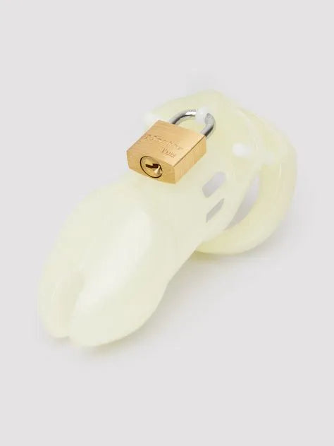 CB-6000 Male Glow In The Dark Chastity Cage Kit