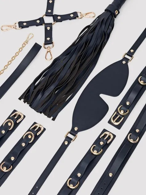 Bondage Couture Luxury BDSM Role Play 6 Piece Kit