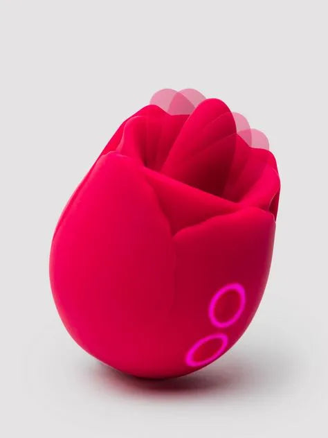 Lovehoney Red Licking Rose Vibrator