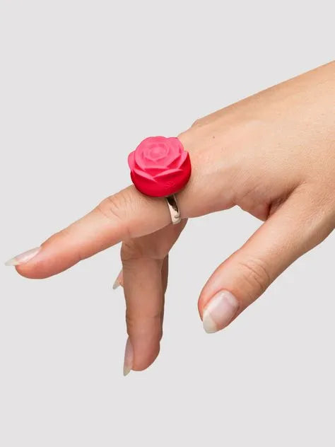 FIORE Rechargeable Vibrating Silicone Rose Ring