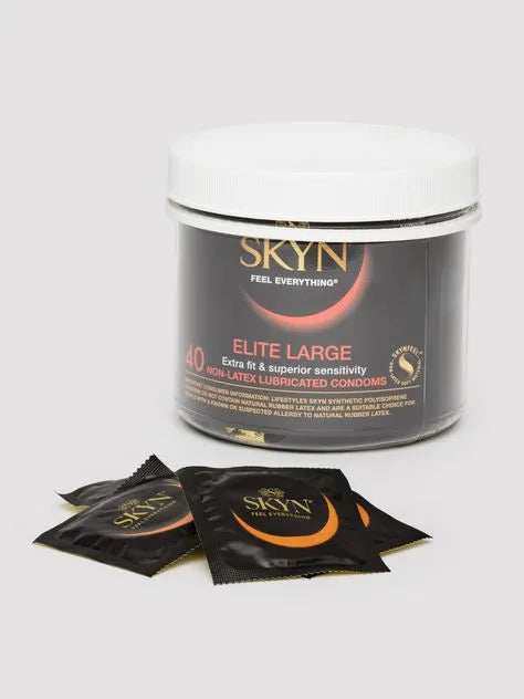 Lifestyles SKYN Elite Large Non-Latex Condoms (40 Pack)