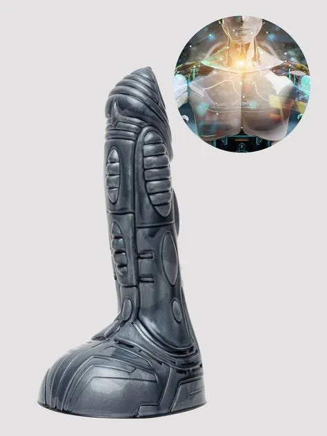 Fleshlight Fantasy Cyborg Futuristic Stimulation Dildo 7.5 Inch