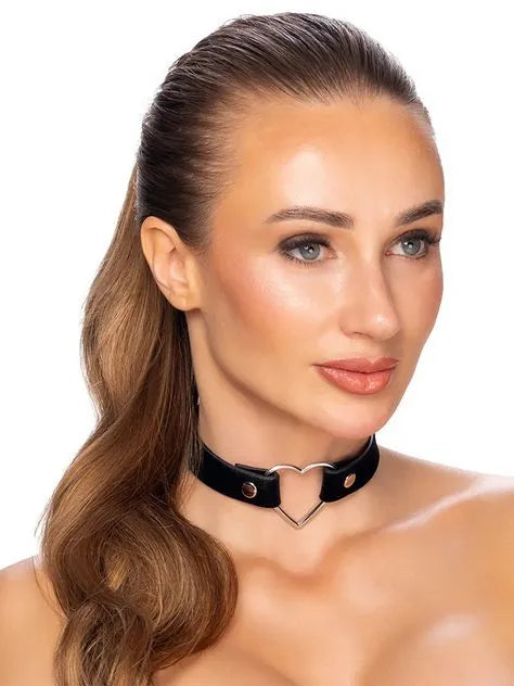 Cottelli Black Heart Choker