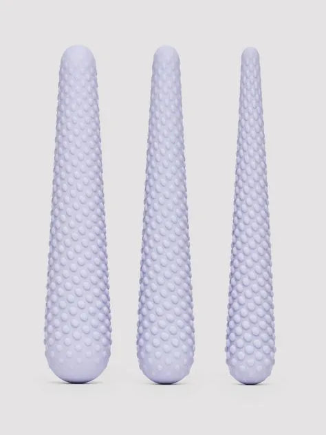 Rocks Off Unite Double Ended Textured Silicone Dilator Set