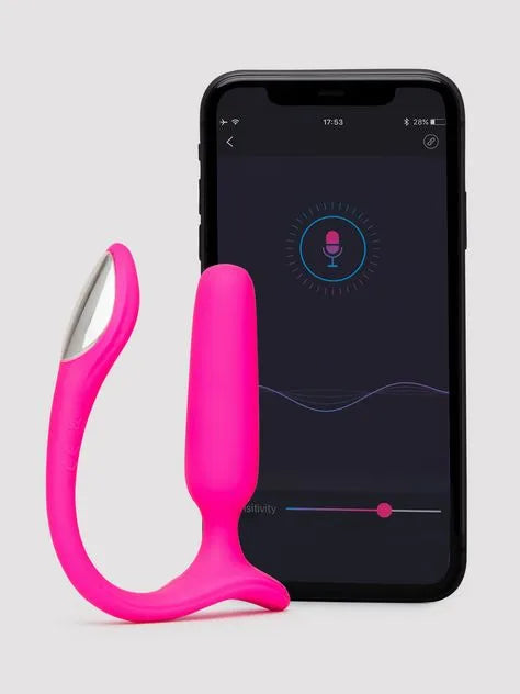 Lovense Lush Anal App Controlled Slim Vibrating Butt Plug