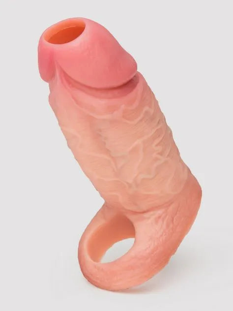 Jock Realistic Silicone Penis Enhancer with Ball Strap