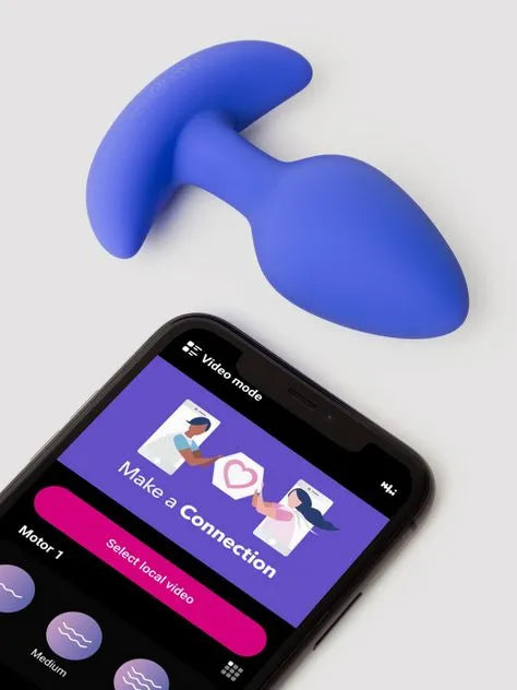 Connect App Controlled Vibrating Butt Plug