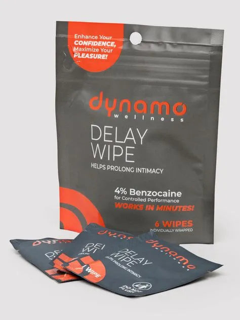 Screaming O Dynamo Wellness Delay Wipes (6 Pack)